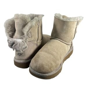 Sale ❗️❗️UGG MINI BAILEY VELVET BOW BOOTS